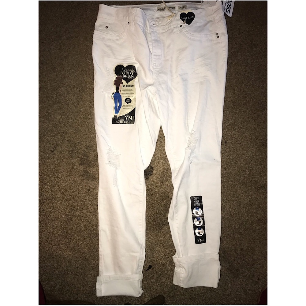 Size 15 white Capri pants